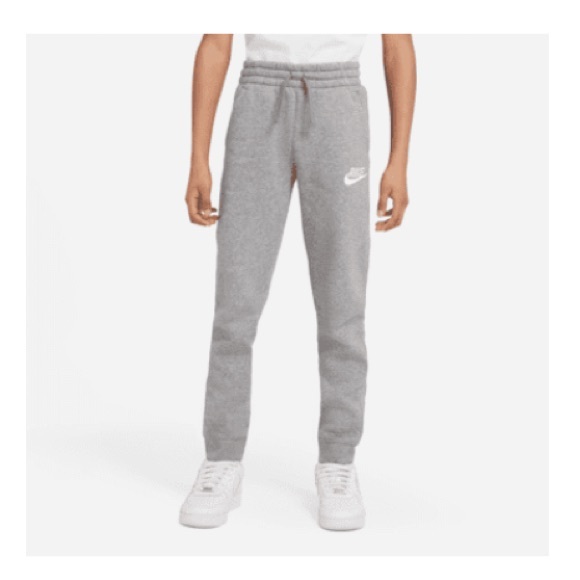 Nike Sportswear Club Fleece Gray Joggers - Picture 5 of 6